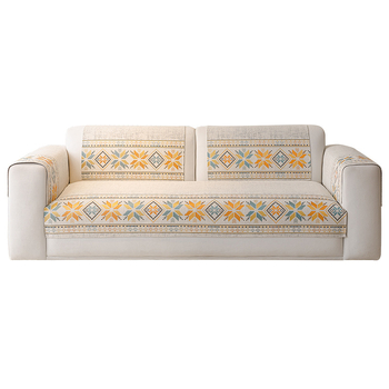 Бохемска възглавница за диван от шенил за всички сезони, универсална, 2025 нова, висок клас, неплъзгаща се, калъфка за възглавница от плат