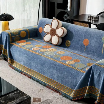 Határokon átnyúló, népszerű kanapéhuzat-kendő minden évszakra, egyrészes kanapétörölköző, kanapépárna, kanapétakaró-huzat, kanapéhuzat