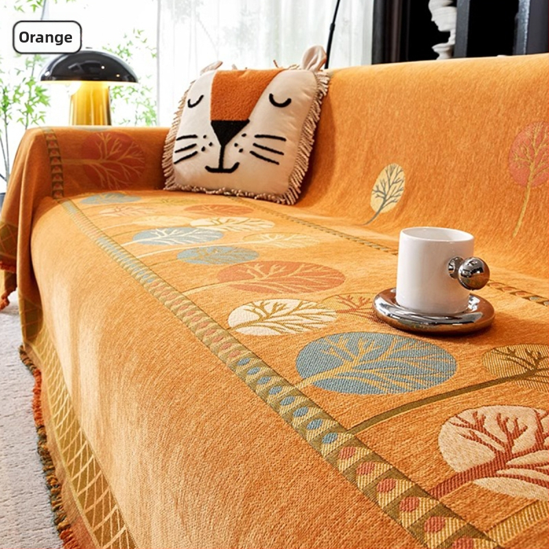 Határokon átnyúló, népszerű kanapéhuzat-kendő minden évszakra, egyrészes kanapétörölköző, kanapépárna, kanapétakaró-huzat, kanapéhuzat