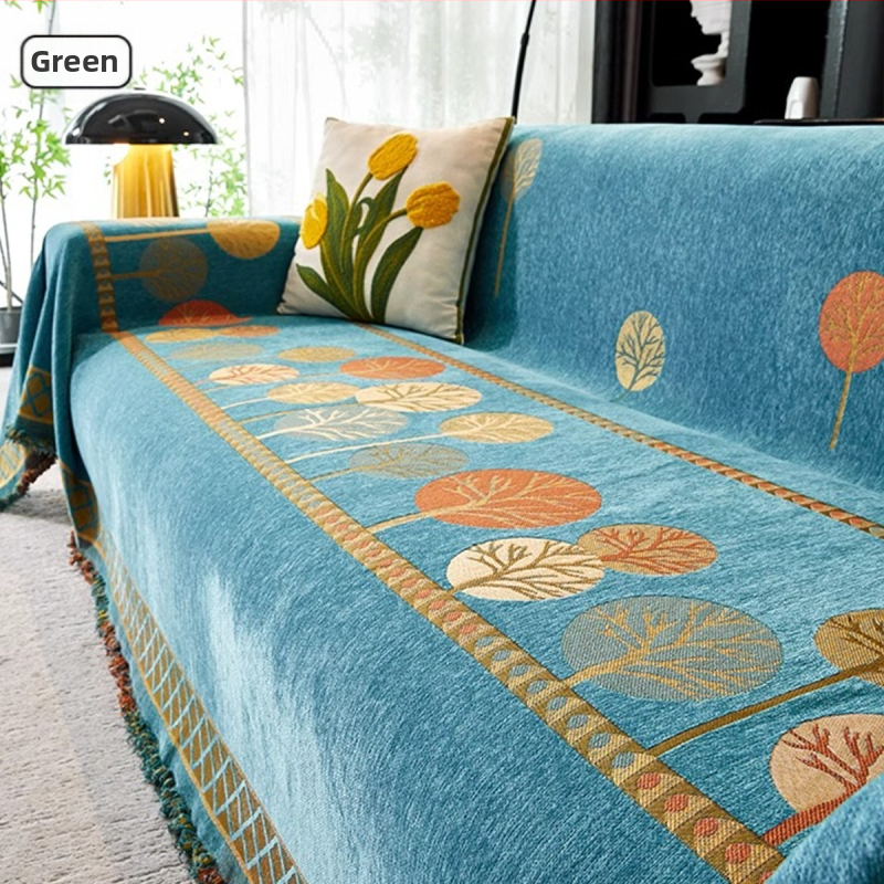 Határokon átnyúló, népszerű kanapéhuzat-kendő minden évszakra, egyrészes kanapétörölköző, kanapépárna, kanapétakaró-huzat, kanapéhuzat