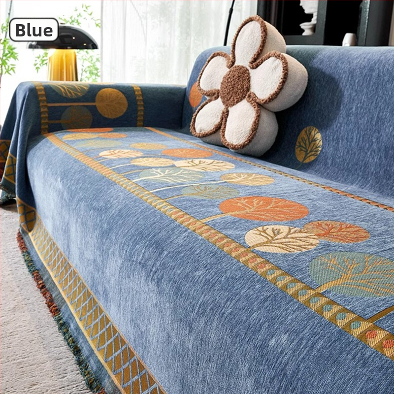 Határokon átnyúló, népszerű kanapéhuzat-kendő minden évszakra, egyrészes kanapétörölköző, kanapépárna, kanapétakaró-huzat, kanapéhuzat