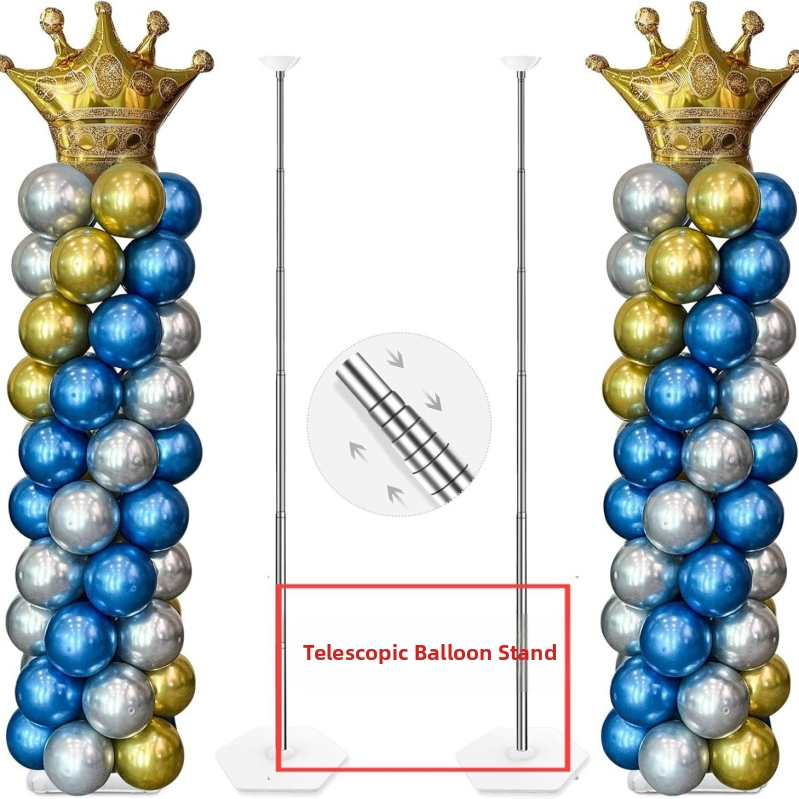 Amazon lufi oszlopkészlet lufi teleszkópos rúd táltartó oszlop út kalauz lufi állvány születésnap esküvői parti