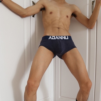 Мъжки шорти ADANNU source factory, спортни, едноцветни, с букви, памучни, вдлъбнато-изпъкнали, прости боксерки със средна талия