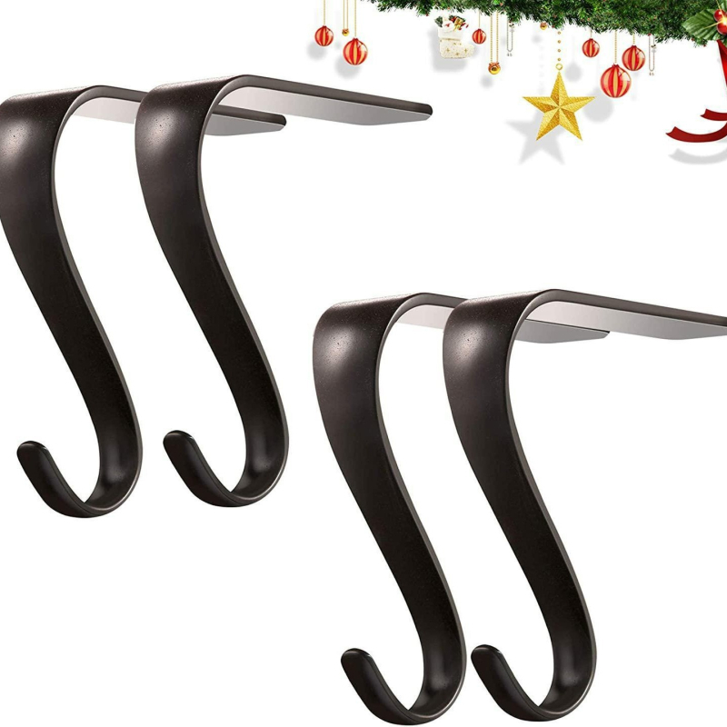 Χριστουγεννιάτικο γάντζο για διασυνοριακή χρήση, κρεμαστό χριστουγεννιάτικο δέντρο από κράμα ψευδαργύρου, κρεμαστό γάντζο από μεταλλικό γάντζο τζακιού, διακόσμηση