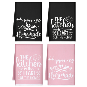 2-osaline komplekt Temu Amazoni uus mikrokiust köögirätik, piiriülene kuummüük kodu-/köögirätik