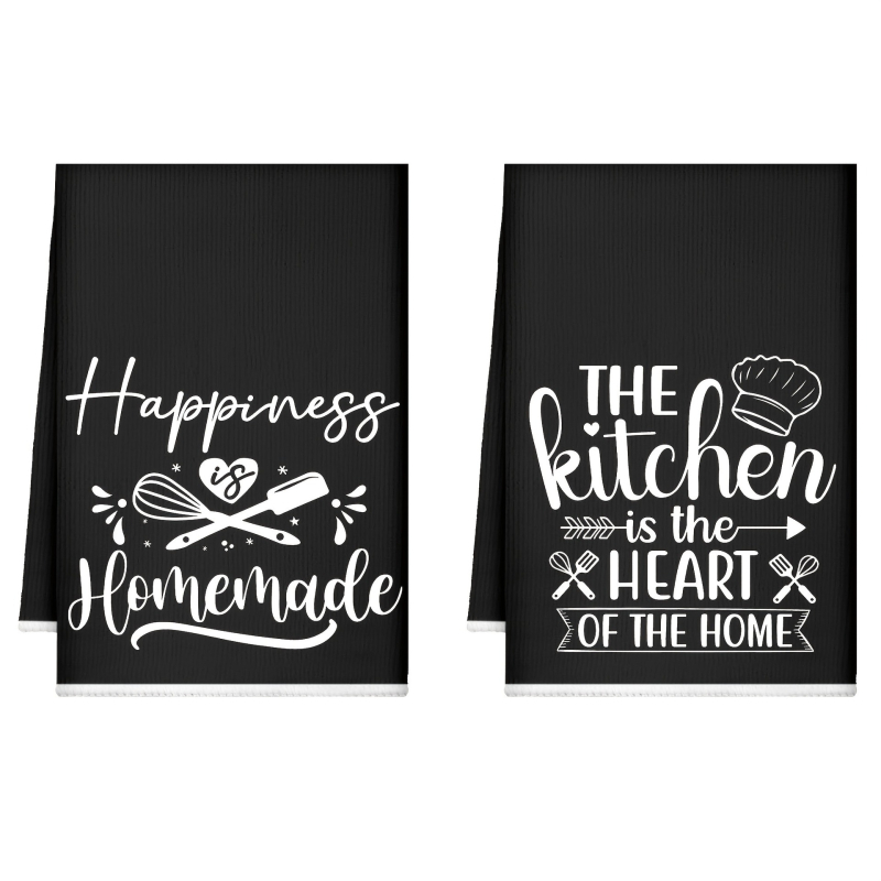 2-osaline komplekt Temu Amazoni uus mikrokiust köögirätik, piiriülene kuummüük kodu-/köögirätik