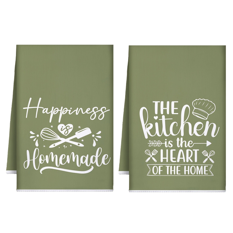 2-osaline komplekt Temu Amazoni uus mikrokiust köögirätik, piiriülene kuummüük kodu-/köögirätik