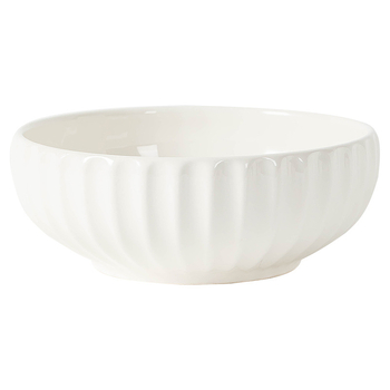 Μεγάλο μπολ σούπας 9 ζιρκόνιων με καθαρό λευκό κάθετο σχέδιο, κεραμικό, πολύ μεγάλο βραστό ψάρι, τουρσί ψάρι, μεγάλο μπολ με νουντλς, απλό γεύμα