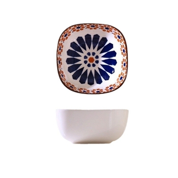 Sheri Bohemian Οικιακό Ρετρό Κεραμικό Πιάτο με Γεύσεις, Πιάτο με Ζεστή Κατσαρόλα, Ιαπωνικά Σνακ, Μικρό Πιάτο