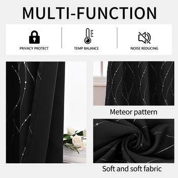 „Amazon Cross-Border Hot Silver Meteor“ didelio tikslumo užuolaidos svetainei, apsaugančios nuo saulės, baigtos užuolaidos, „Temu Spot“ pristatymas