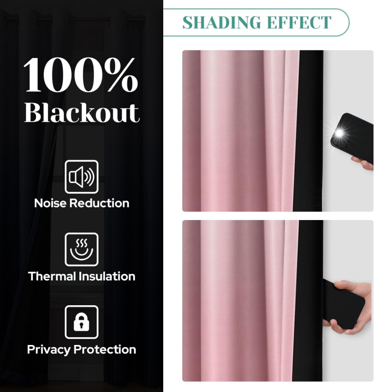 2024 m. nauja visiškai užtamsinta plėvelė, 3D skaitmeninė spauda, personalizuota užuolaida, užsienio sandėlio tarpvalstybinė užuolaida