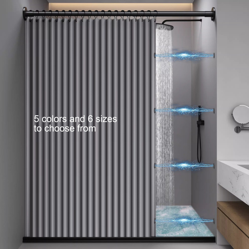 Vannitoa dušikardin Vannitoa dušikardin Veekindel hallituskindel kardin Magnetilise imemisega dušikardina varras Kokkupandav dušikardina ülikond Löögivaba kardin