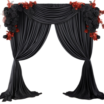 Tiesioginis gamyklinis tiekimas tarpvalstybinei elektroninei prekybai „Amazon“ atmosfera, vientisos spalvos ledo siūlų užuolaidos svetainei, miegamajam, balkonui, karta.