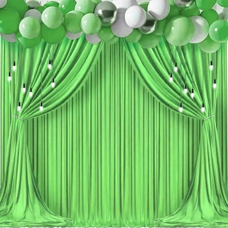 Tiesioginis gamyklinis tiekimas tarpvalstybinei elektroninei prekybai „Amazon“ atmosfera, vientisos spalvos ledo siūlų užuolaidos svetainei, miegamajam, balkonui, karta.