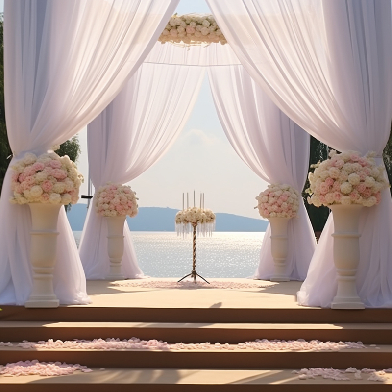 Tiesioginis gamyklinis tiekimas tarpvalstybinei elektroninei prekybai „Amazon“ atmosfera, vientisos spalvos ledo siūlų užuolaidos svetainei, miegamajam, balkonui, karta.