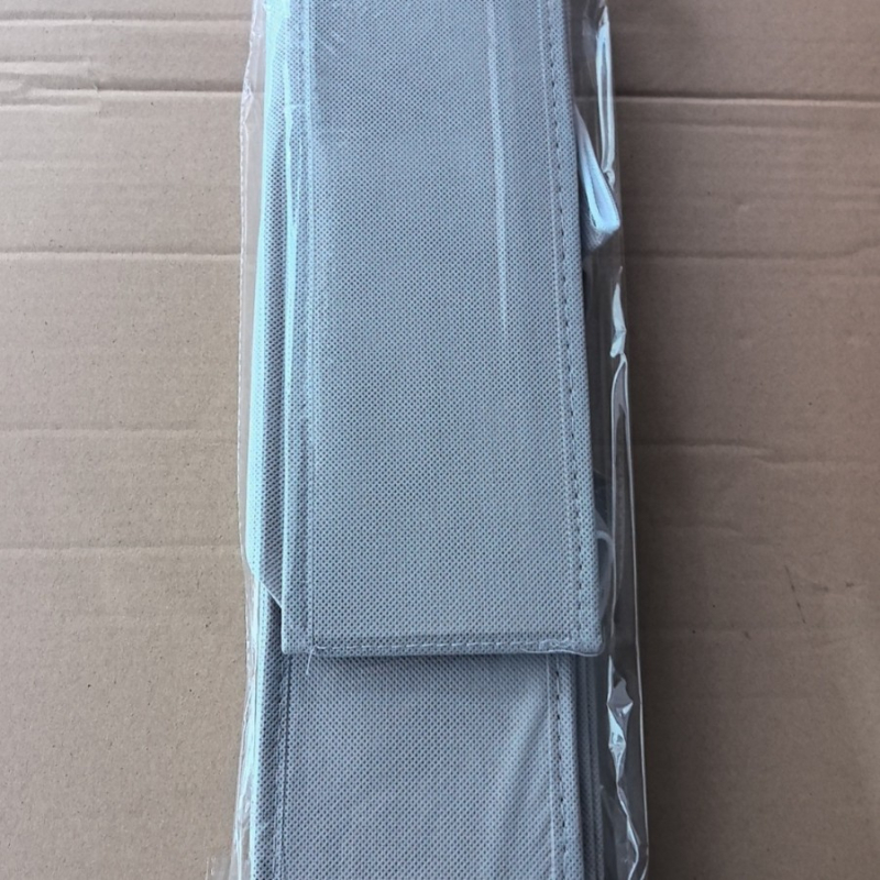 Cutie de depozitare din material textil pentru lenjerie intimă, cu sertar pliabil pentru sutien, cu zăbrele, cutie de finisare pliabilă, pachet de artefacte