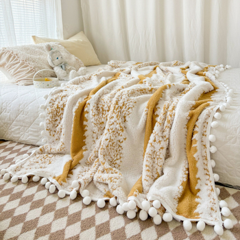 Maža, šviežia katijoninė žakardo antklodė, rutulinė antklodė, skalbinių antklodė, skalbimo mašina, sofos antklodė, rankšluosčių antklodė