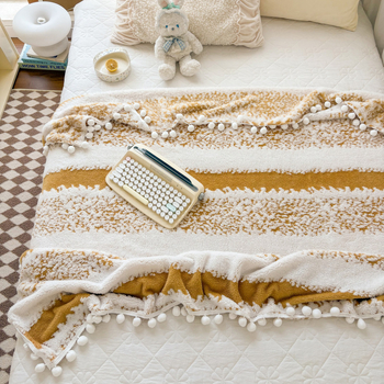 Maža, šviežia katijoninė žakardo antklodė, rutulinė antklodė, skalbinių antklodė, skalbimo mašina, sofos antklodė, rankšluosčių antklodė