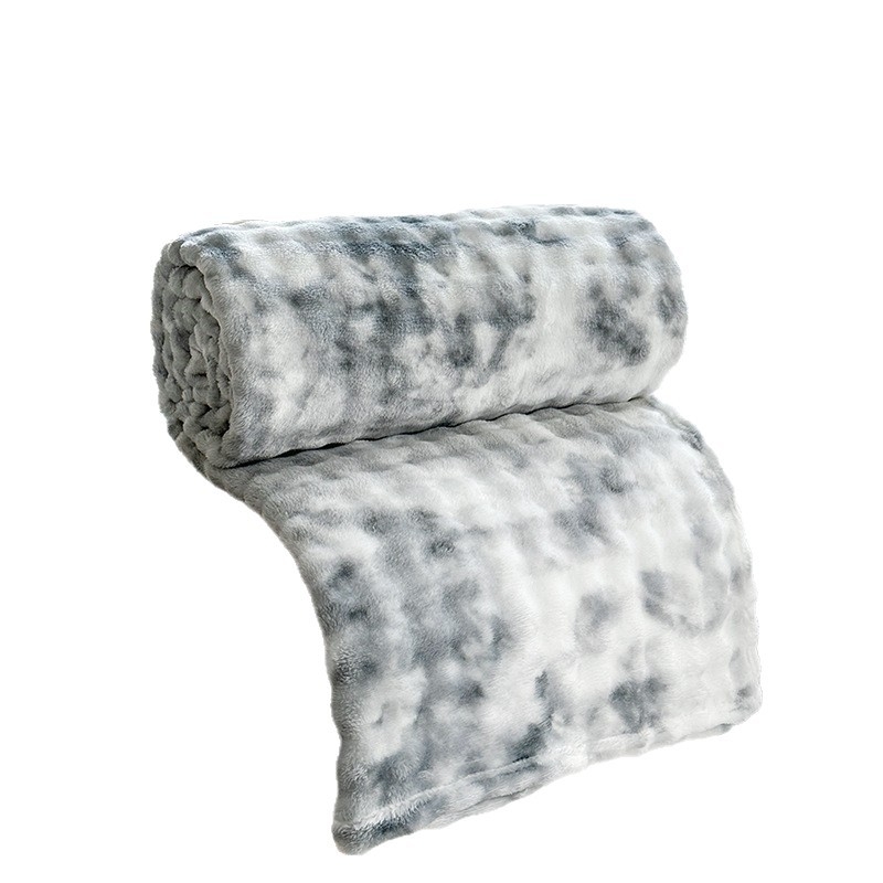 Sustorinta triušio kailio antklodė, šilta burbulinė vilnonė antklodė, įmonių grupės pirkimo dovanų antklodė, pliušinė antklodė nakčiai, bendrabučio antklodė