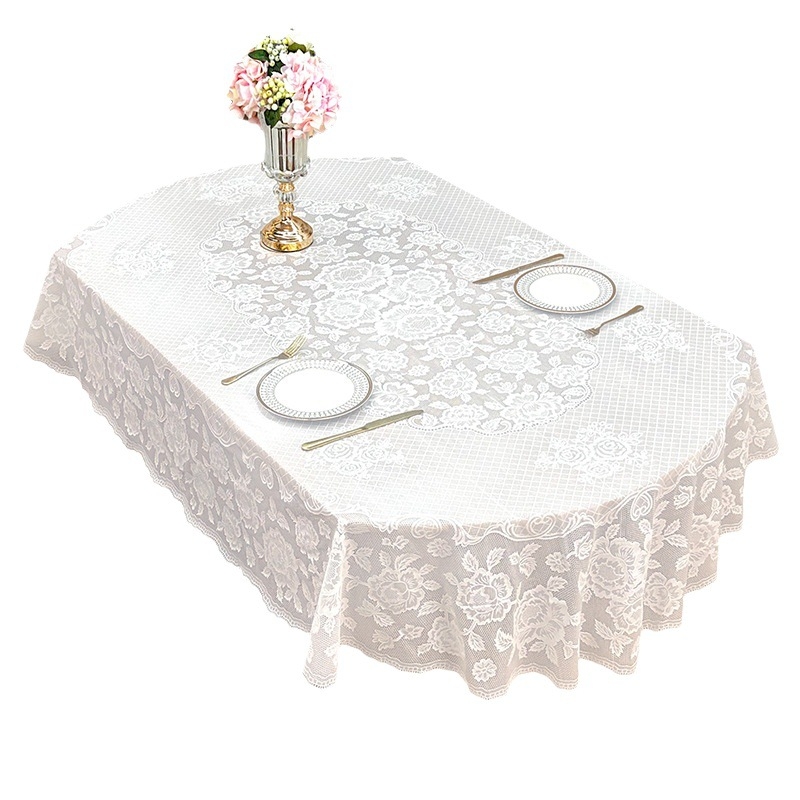 Põhjamaade veekindel õlikindel põletusvastane ühekordne laudlina PVC ovaalne koduhotelli lauakangast kerge luksuslik täiustatud laudlina