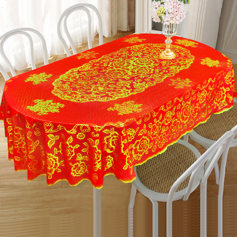 Põhjamaade veekindel õlikindel põletusvastane ühekordne laudlina PVC ovaalne koduhotelli lauakangast kerge luksuslik täiustatud laudlina