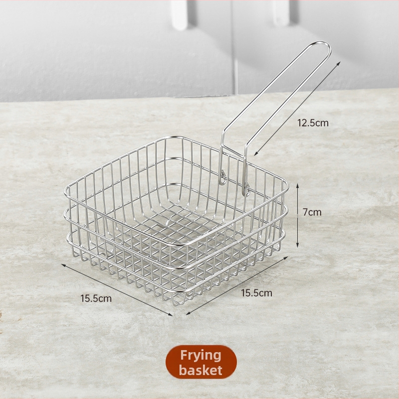 - Piiriülene Jaapani roostevabast terasest kandiline fritüür, majapidamises kasutatav piimapott, nuudlipott, kaasaskantav õues kasutatav tempurafritüür