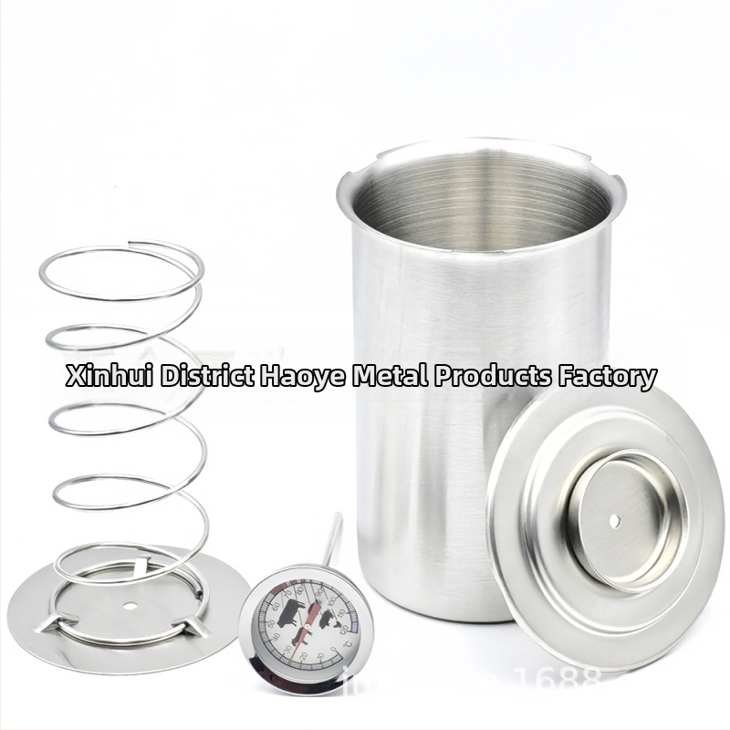 Кофа за месо от неръждаема стомана 304 за готвене на пара с термометър, фабрика за месоварка на склад, инструмент за приготвяне на шунка, hammaker