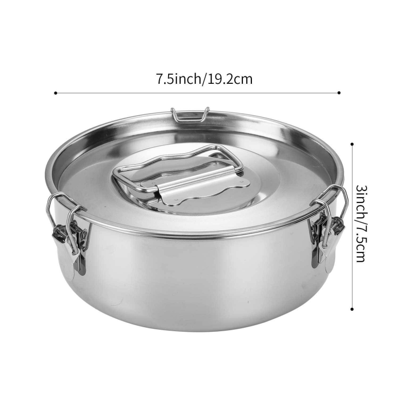 ♔ Pārrobežu 304 nerūsējošā tērauda tvaicētājs Daudzfunkcionāls tūlītējās gatavošanas katla piederumi Tvaicēšanas režģi Apaļa kūkas pīrāga forma