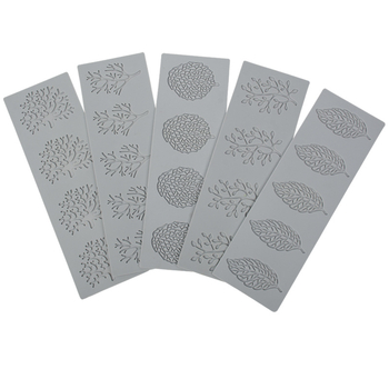 Sanxin Coral Leafs Rams Flip Sugar Lace Pad Silicone DIY Chocolate Plate Decorative Cake Mold Silicone