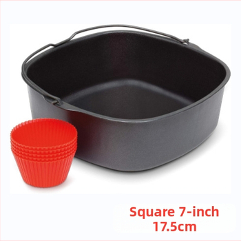 HD9 232 220 kvadratiniam kepimo krepšeliui, torto statinei, 7 colių 8 colių oro gruzdintuvės priedams HD 99 963