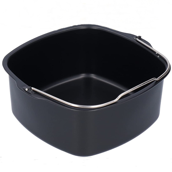 HD9 232 220 négyzet alakú sütőkosárhoz, süteményhordóhoz, 7 hüvelykes, 8 hüvelykes légkeveréses fritőz tartozékokhoz, HD 99 963