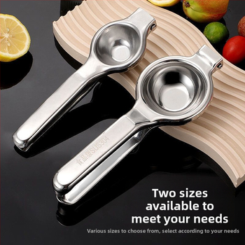 Χειροκίνητος αποχυμωτής από ανοξείδωτο χάλυβα, χυμός λεμονιού, οικιακός αποχυμωτής, αποχυμωτής, χειροκίνητη πρέσα, αποχυμωτής πορτοκαλιού