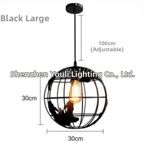 Moodne väike lühter restoranibaari baari atmosfäärivalgusti rõivapood kohvik vahekäik gloobuse LED-pallvalgusti