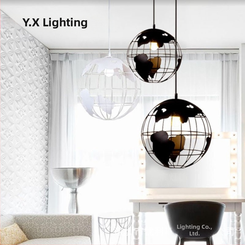 Moodne väike lühter restoranibaari baari atmosfäärivalgusti rõivapood kohvik vahekäik gloobuse LED-pallvalgusti