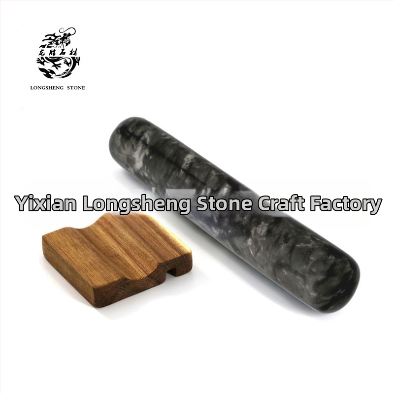 Χονδρική μαρμάρινη πλάστη για οικιακή και εμπορική χρήση 30cm τραγανά εργαλεία ψησίματος σφυριών, σκεύη κουζίνας με βάση