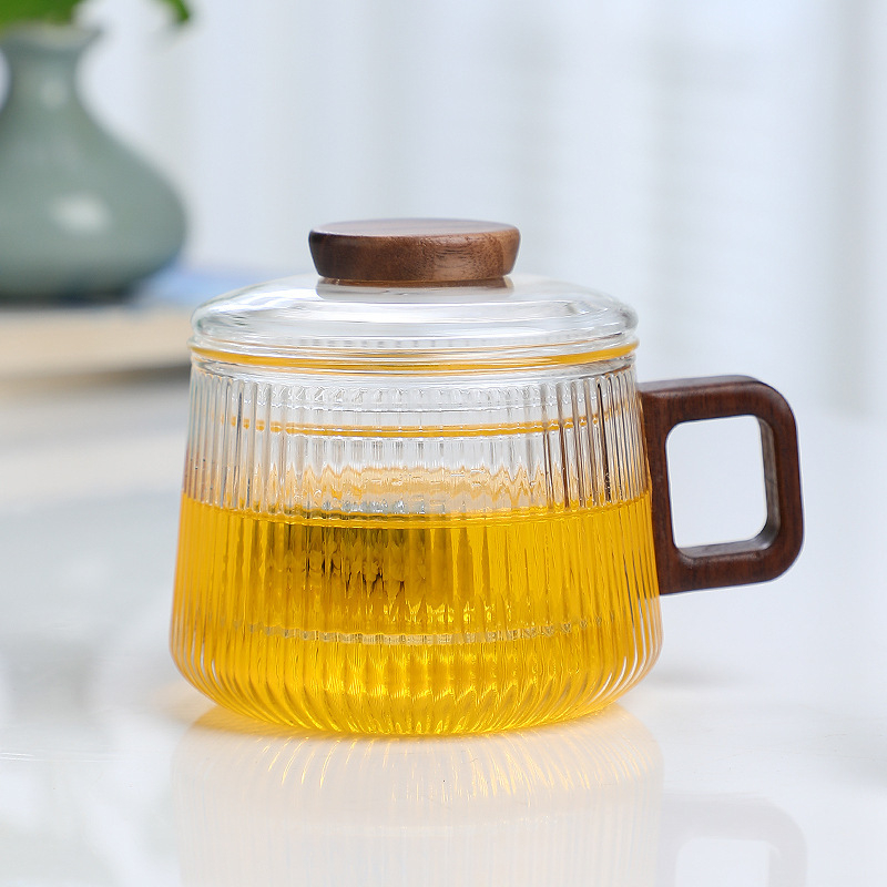 Mini šálka Dundun, šálka na čaj, oddelenie čaju od vody, domáce sklo, kancelária, kvetinový čajový pohár, šálka kávy, je možné vyhrievať.