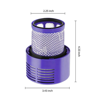 Pogodno za filterski element Dyson Dyson za bežične usisavače V10, stražnji HEPA Haipa filter