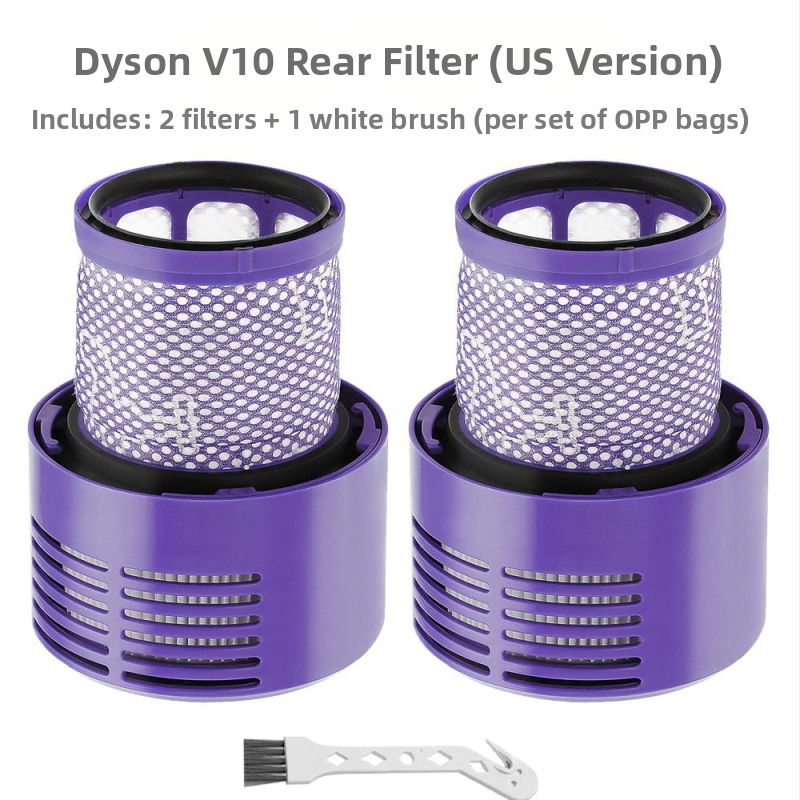 Vhodné pre príslušenstvo k bezdrôtovým vysávačom Dyson, filtračný prvok V10, zadný HEPA filter Haipa