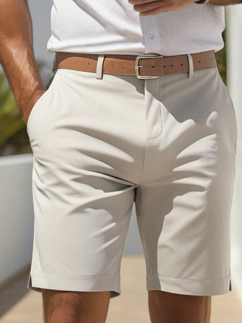 Διασυνοριακές Εξαγωγές από την Ευρώπη και την Αμερική Δημοφιλή Σορτς Επιχειρηματικών Κοστουμιών Ανδρικά Καλοκαίρι 2025 Νέα Casual Παντελόνια Πέντε Σημείων 8757