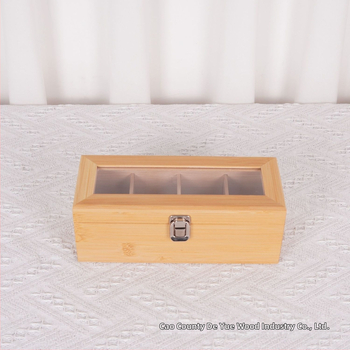 Ξύλινο κουτί αποθήκευσης με καπάκι, κουτί αποθήκευσης με διαμερίσματα, επιτραπέζιος οργανωτής διαφόρων ειδών, κουτί αποθήκευσης τσάντας καφέ τσαγιού για τσάι