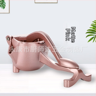 Uus internetikuulsuste majapidamises kasutatav käsitsi mahlapress multifunktsionaalne mahlapress kaasaskantav sidrunimahla press tehase otsetarnimine