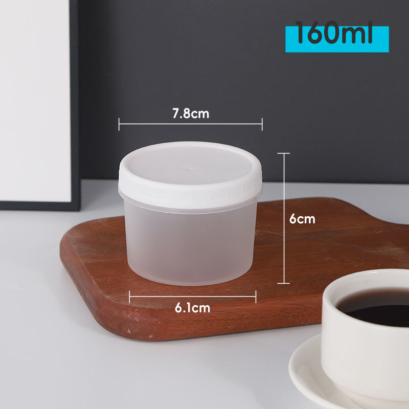 Pudingjogurtitops, käsitsi valmistatud kahekordse koorikuga piimakookosželee jäätisekoorik, ühekordselt kasutatav plastpudelipakendpurk