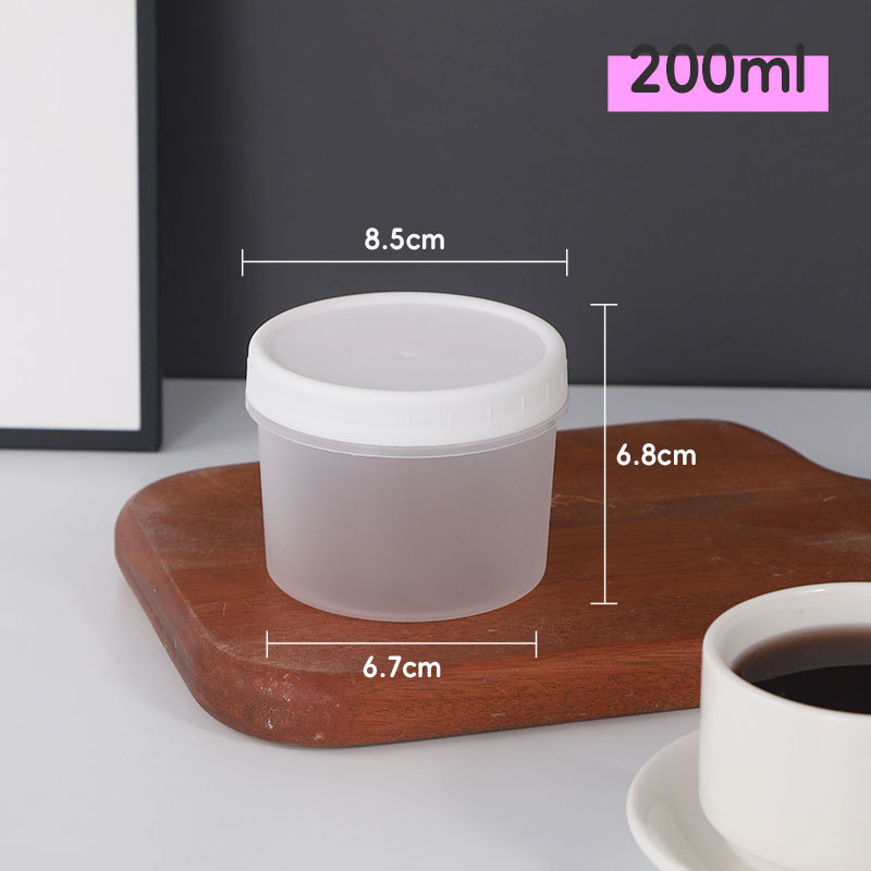 Pudingjogurtitops, käsitsi valmistatud kahekordse koorikuga piimakookosželee jäätisekoorik, ühekordselt kasutatav plastpudelipakendpurk