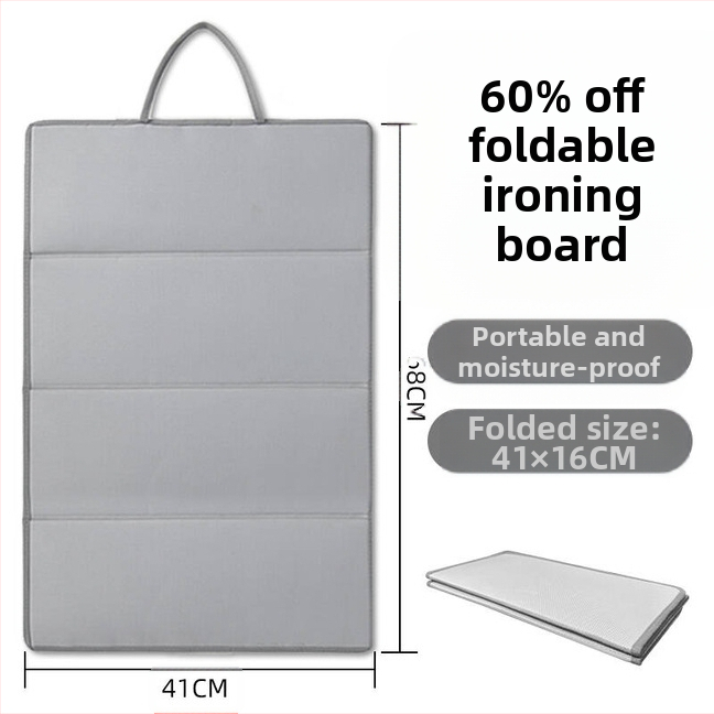 Trys sulankstomos lyginimo lentos, lyginimo kilimėlis, lyginimo lenta, sulankstomas, nešiojamas, šilumą izoliuojantis kilimėlis, plokščias lyginimo kilimėlis, pakabinamas, aukštos temperatūros kilimėlis, priedai