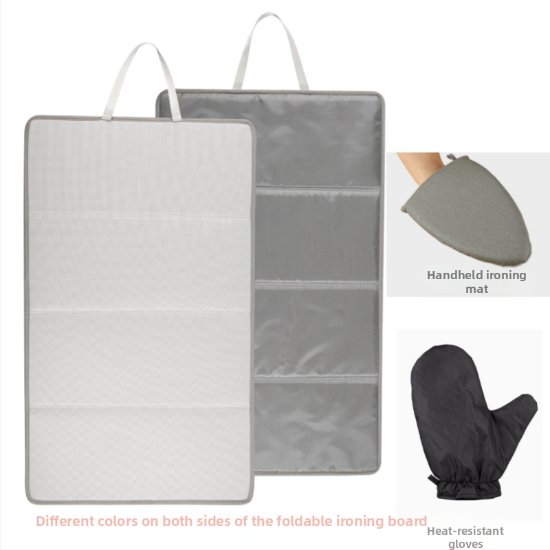 Trys sulankstomos lyginimo lentos, lyginimo kilimėlis, lyginimo lenta, sulankstomas, nešiojamas, šilumą izoliuojantis kilimėlis, plokščias lyginimo kilimėlis, pakabinamas, aukštos temperatūros kilimėlis, priedai