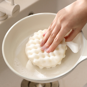 Βεντούζα σφουγγαριού μπλοκ βούρτσα πλυσίματος πιάτων κουζίνας αντικολλητικό λάδι πλύσιμο κατσαρόλας χονδρικής ανθεκτικό παχύρρευστο καθαρισμό και απολύμανση μαγικό μαντηλάκι