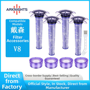 Dyson atka eltávolító porszívó tartozékokhoz alkalmas Dyson V8 FOCUS MATRAC Első szűrő Hátsó szűrőbetét