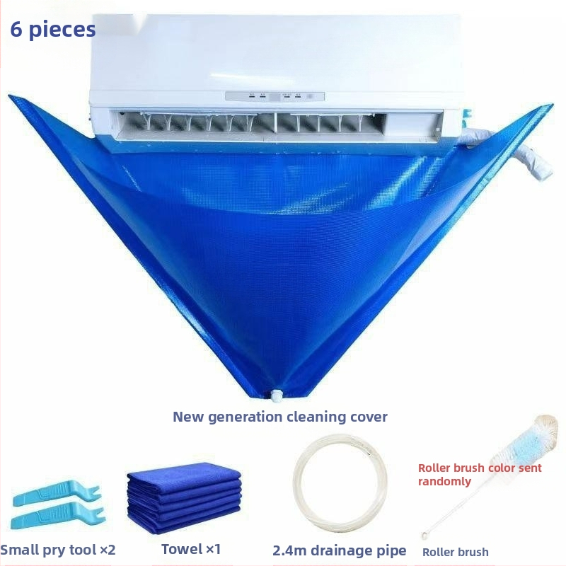 Légkondicionáló tisztítóhuzat Légkondicionáló tisztítóeszközök Háztartási légkondicionáló Horgos tisztítás Komplett tisztítóeszköz-készlet Ingyenes szétszerelés