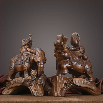 Διακόσμηση ελέφαντα διακόσμηση σπιτιού τυχερός ελέφαντας ένα ζευγάρι γραφείο σπίτι σαλόνι ντουλάπι κρασιού δημιουργική διακόσμηση χειροτεχνία διακόσμηση