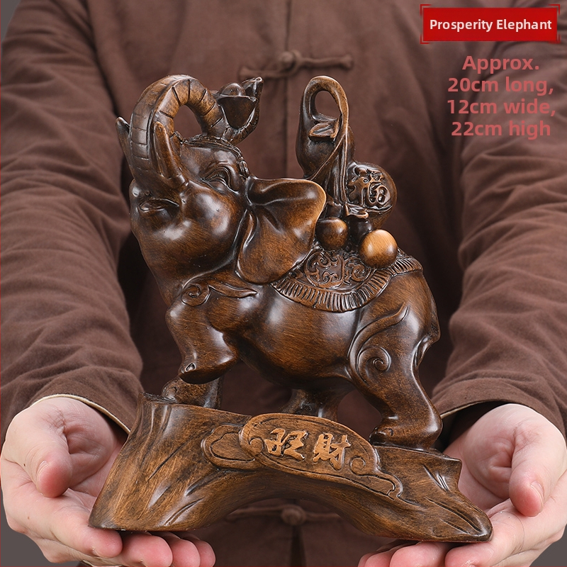 Elefánt dekoráció lakberendezés szerencsés elefánt pár iroda otthon nappali boros szekrény kreatív dekoráció kézműves dekoráció